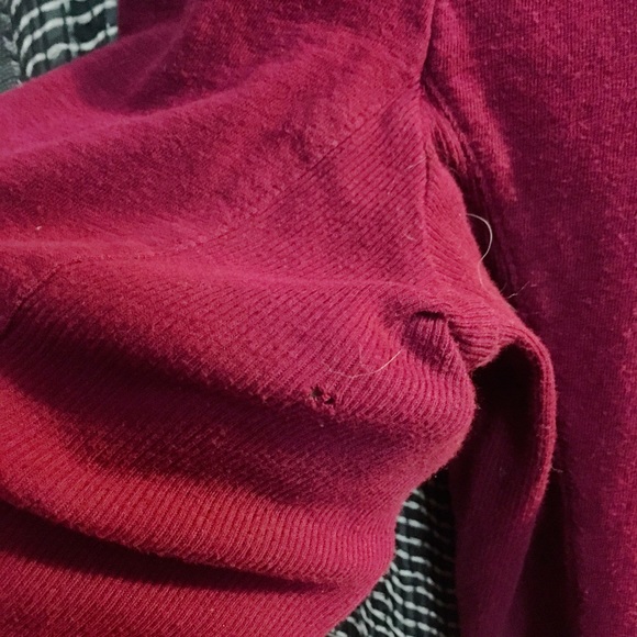 Merona burgundy button-down - Picture 3 of 5